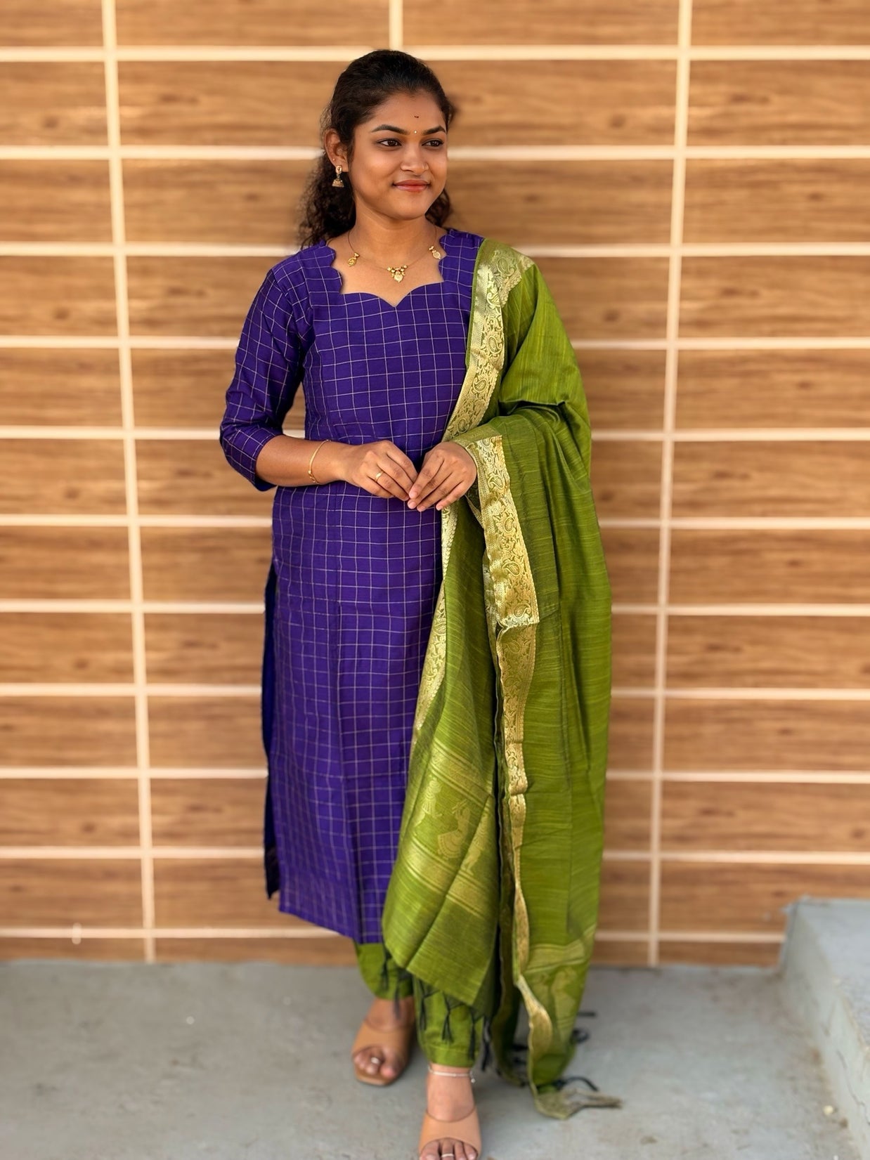Raw Silk Salwar Suit - RSK 1202