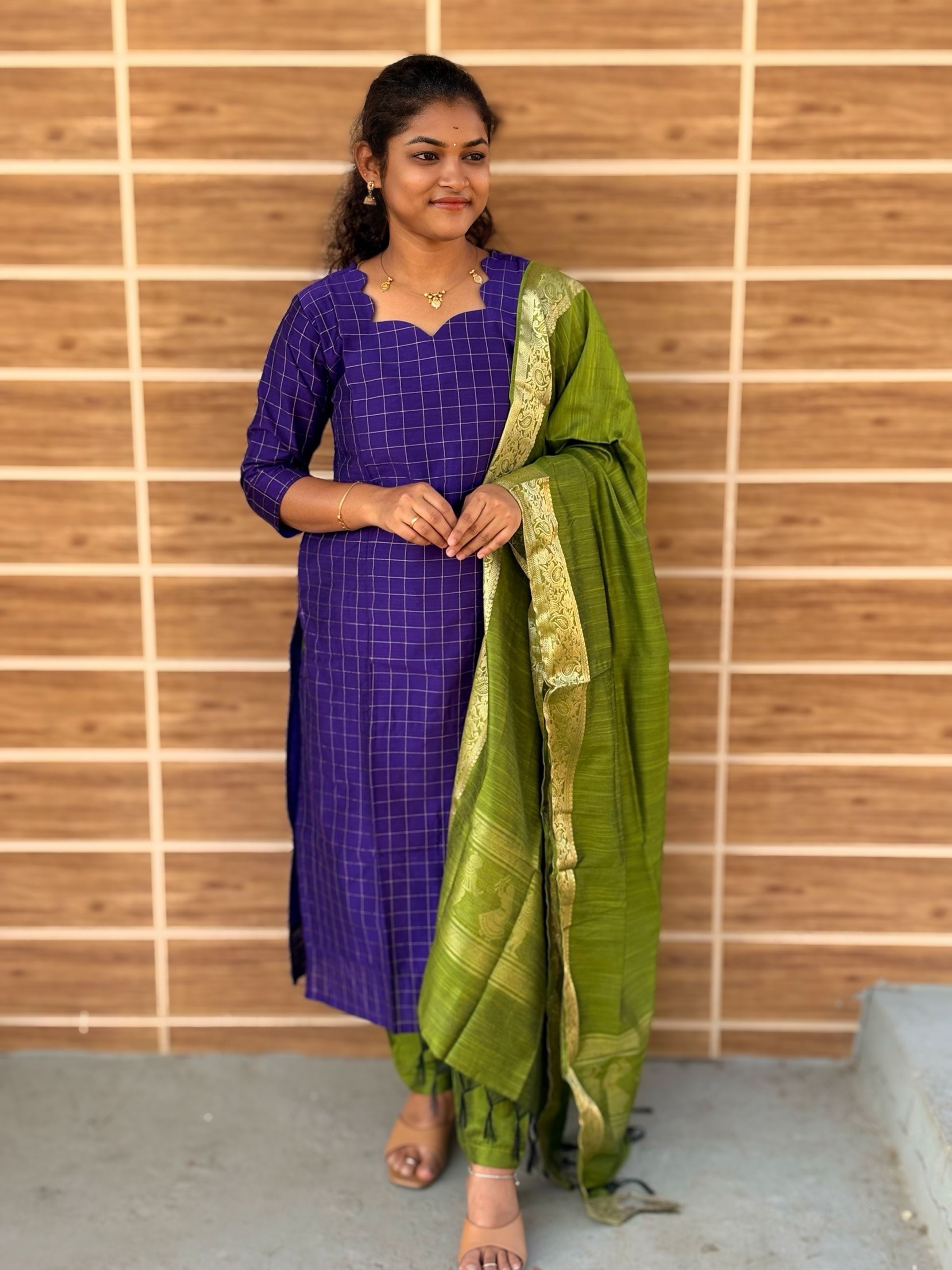Raw Silk Salwar Suit - RSK 1202