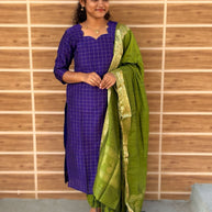 Raw Silk Salwar Suit - RSK 1202