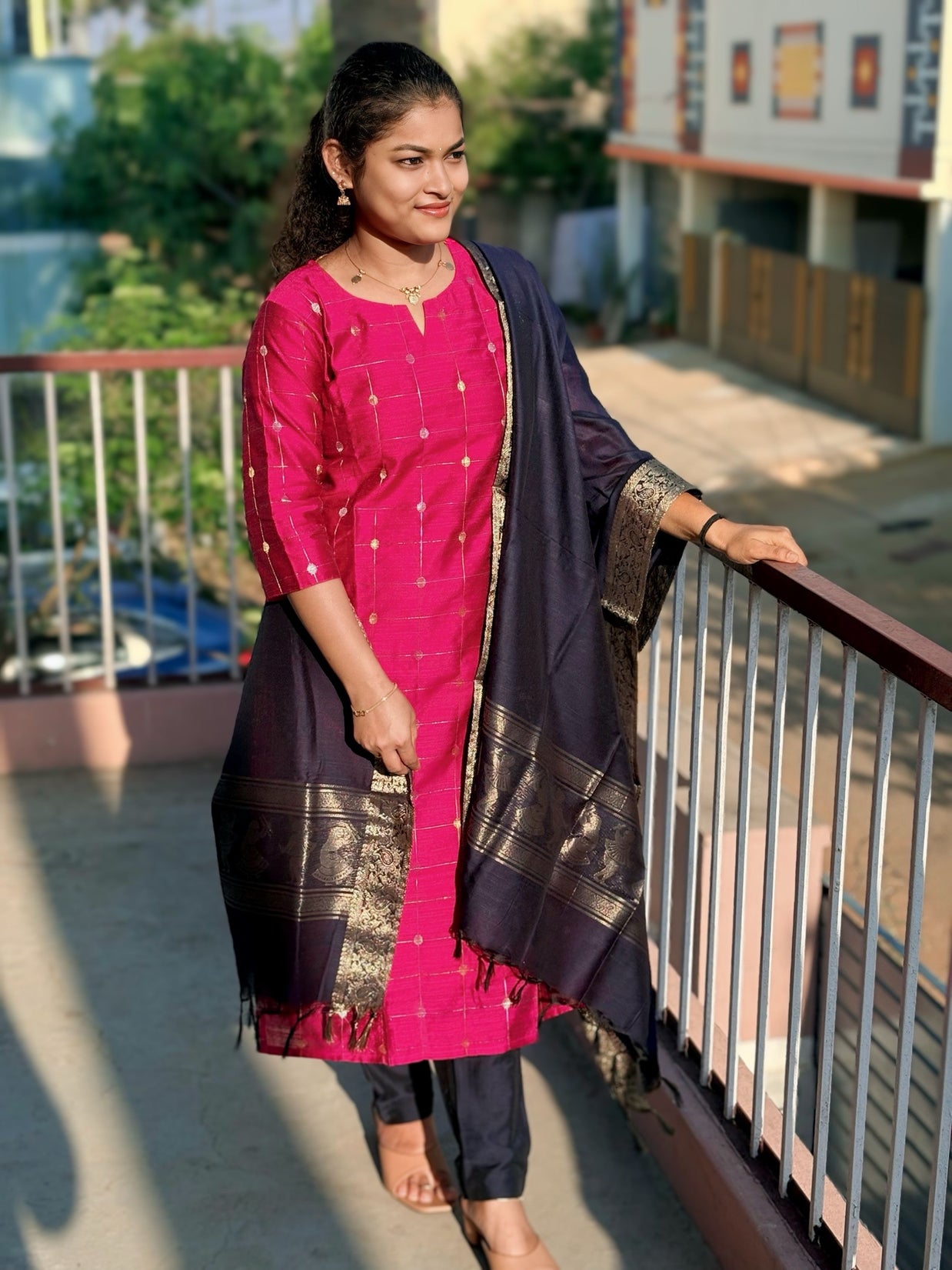 Raw Silk Salwar Suit - RSK 1201