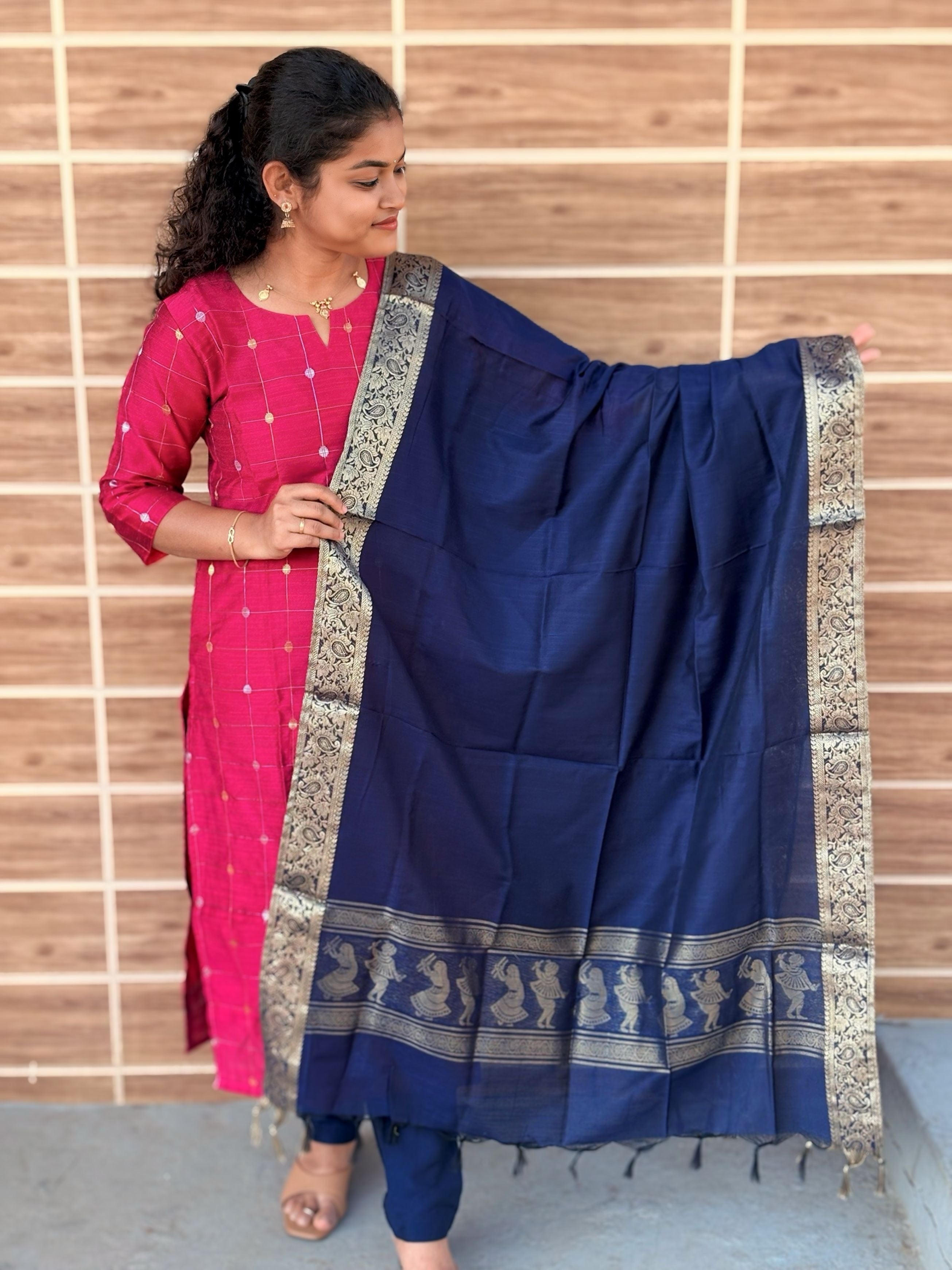 Raw Silk Salwar Suit - RSK 1201