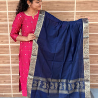 Raw Silk Salwar Suit - RSK 1201