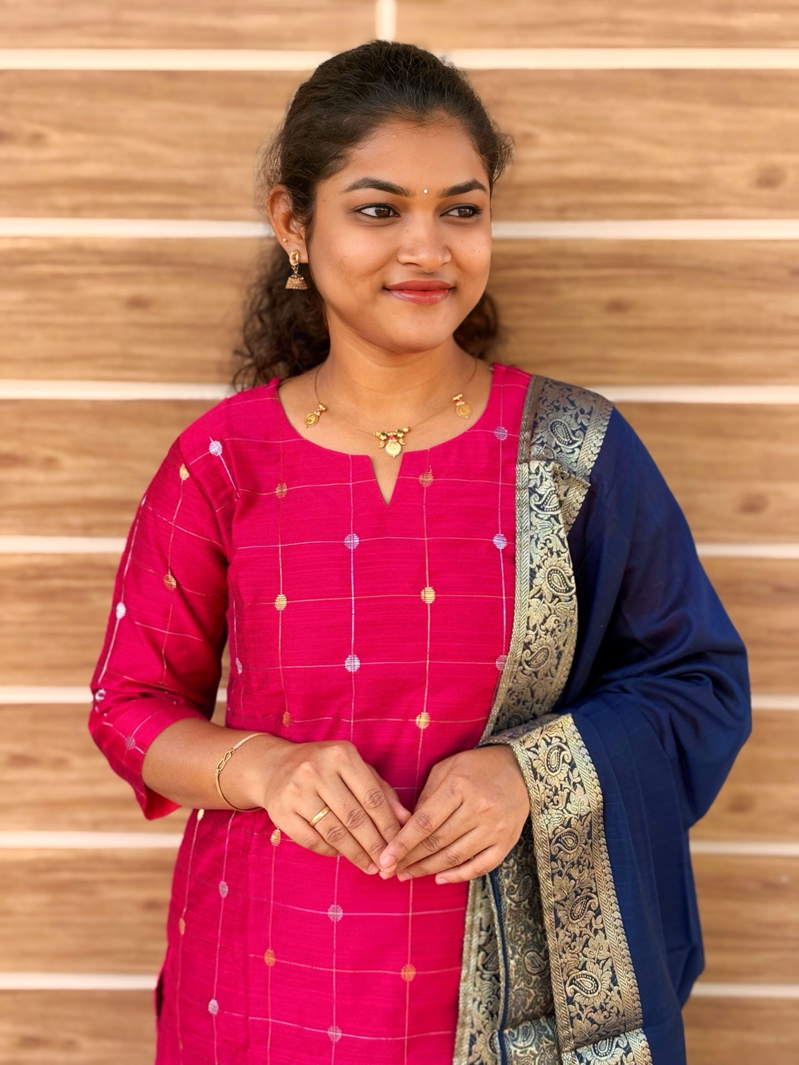 Raw Silk Salwar Suit - RSK 1201