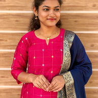 Raw Silk Salwar Suit - RSK 1201