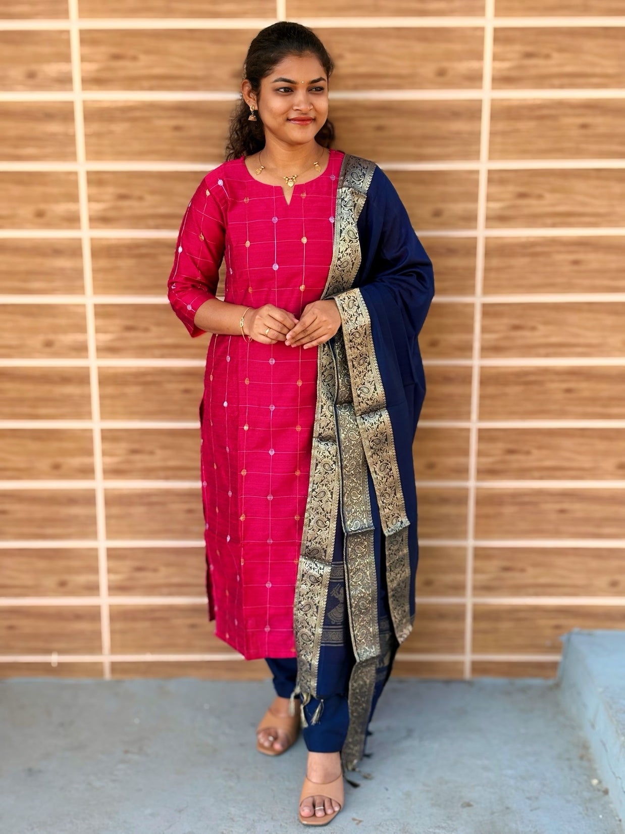 Raw Silk Salwar Suit - RSK 1201