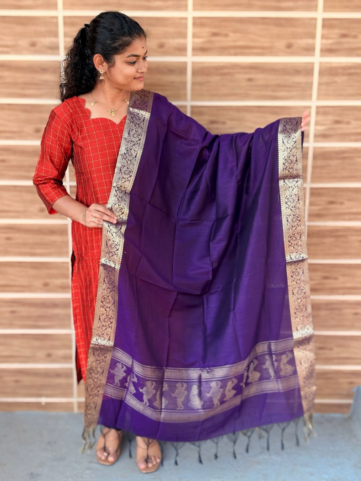 Raw Silk Salwar Suit - RSK 1203