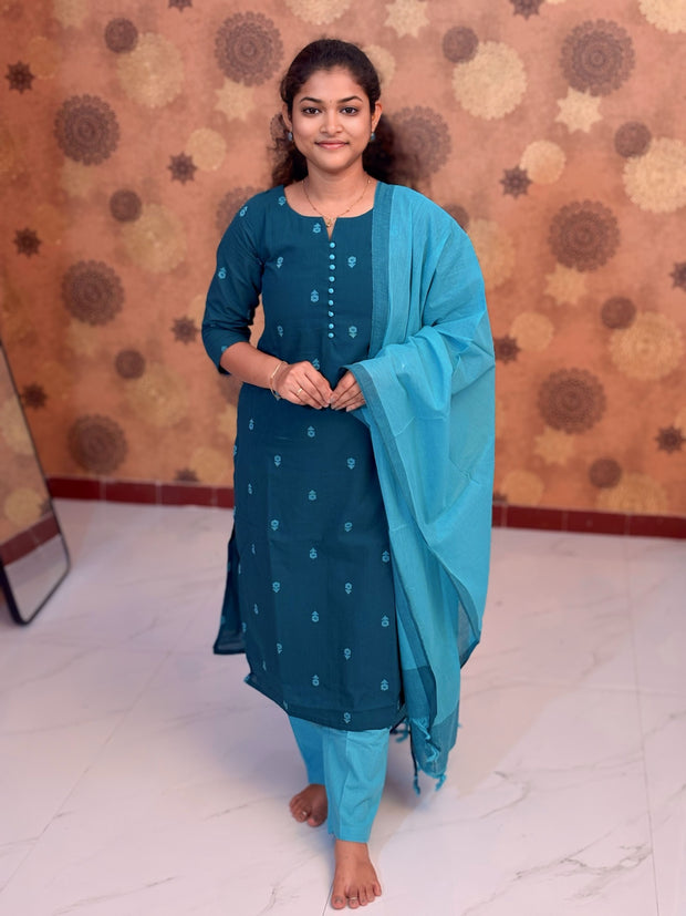 Blue Lagoon Salwar Suit
